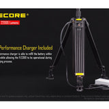 Nitecore FLS360 Rechargeable Field Lighting System and Optional Flight Case Kit - 22000 Lumens - CREE XM-L2 - Uses Built-in 600Wh Li-ion Battery Pack