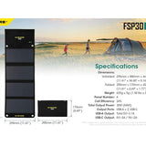 Nitecore FSP-30 30W Folding Solar Panel