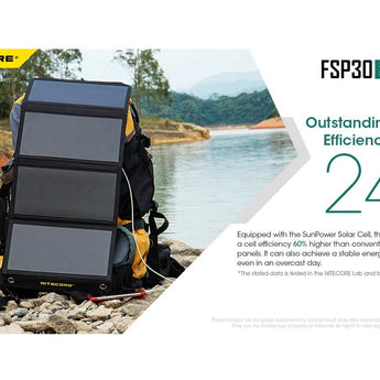 Nitecore FSP-30 30W Folding Solar Panel