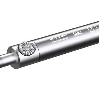 Nitecore GEM 8 Jeweler Light - CREE XP-L HI V3 LED - 500 Lumens - Uses 1 x 18650 or 2 x CR123A