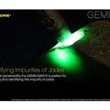 Nitecore GEM 8 Jeweler Light - CREE XP-L HI V3 LED - 500 Lumens - Uses 1 x 18650 or 2 x CR123A