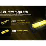 Nitecore HA15-UHE LED Headlamp - 400 Lumens - 6 x NiteLab UHE - Includes 1 x AA