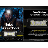 Nitecore HA15-UHE LED Headlamp - 400 Lumens - 6 x NiteLab UHE - Includes 1 x AA