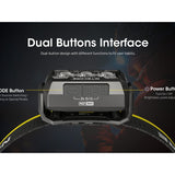 Nitecore HA15-UHE LED Headlamp - 400 Lumens - 6 x NiteLab UHE - Includes 1 x AA