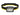 Nitecore headlight with black and yellow strap on a white background