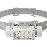 Nitecore HC65-UHE Rechargeable LED Flashlight - NiteLab UHE LED - 2000 Lumens - Uses NL1840HP 4000mAh 18650 Lithium-ion Battery - Black or Grey