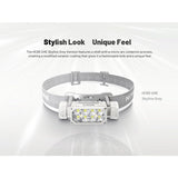 Nitecore HC65-UHE Rechargeable LED Flashlight - NiteLab UHE LED - 2000 Lumens - Uses NL1840HP 4000mAh 18650 Lithium-ion Battery - Black or Grey