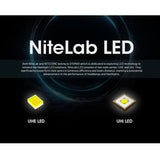 Nitecore HC65-UHE Rechargeable LED Flashlight - NiteLab UHE LED - 2000 Lumens - Uses NL1840HP 4000mAh 18650 Lithium-ion Battery - Black or Grey
