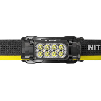 Nitecore HC65-UHE Rechargeable LED Flashlight - NiteLab UHE LED - 2000 Lumens - Uses NL1840HP 4000mAh 18650 Lithium-ion Battery - Black or Grey
