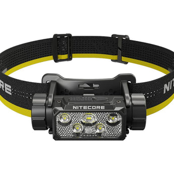 Nitecore HC70 UHE USB-C Rechargeable LED Headlamp - 1600 Lumens - 6 x NiteLab UHE LEDs - Includes 1 x 21700