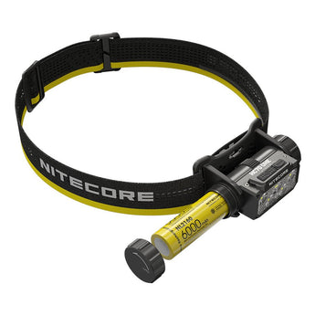 Nitecore HC70 UHE USB-C Rechargeable LED Headlamp - 1600 Lumens - 6 x NiteLab UHE LEDs - Includes 1 x 21700