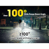 Nitecore HC70 UHE USB-C Rechargeable LED Headlamp - 1600 Lumens - 6 x NiteLab UHE LEDs - Includes 1 x 21700