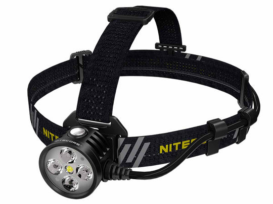 Nitecore HU60 USB Powered Elite LED Headlamp - 4 x CREE XP-G3 S3 - 1600 Lumens - Powered by USB Device
