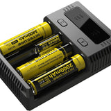 Nitecore Intellicharge i4 Smart Charger - With Batteries