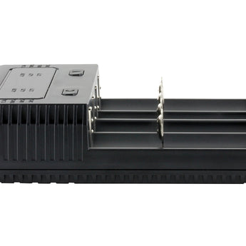 Nitecore Intellicharge i4 4 Channel Smart Charger for Li-ion, Ni-Cd, & NiMH Batteries - 2016 Edition