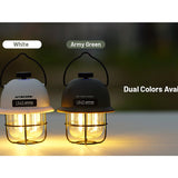 Nitecore LR40 USB-C Rechargeable LED Lantern - 100 Lumens - Uses Built-in 4000mAh Li-ion Battery Pack - in Army Green or White