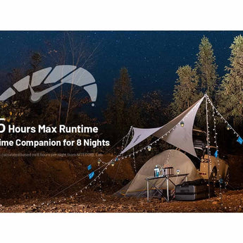 Nitecore LR40 USB-C Rechargeable LED Lantern - 100 Lumens - Uses Built-in 4000mAh Li-ion Battery Pack - in Army Green or White