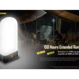 Nitecore LR60 USB-C Rechargeable LED Lantern - 280 Lumens - High CRI - Uses 2 x 21700