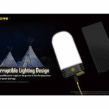 Nitecore LR60 USB-C Rechargeable LED Lantern - 280 Lumens - High CRI - Uses 2 x 21700