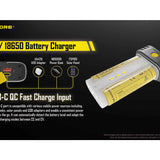 Nitecore LR60 USB-C Rechargeable LED Lantern - 280 Lumens - High CRI - Uses 2 x 21700