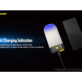 Nitecore LR60 USB-C Rechargeable LED Lantern - 280 Lumens - High CRI - Uses 2 x 21700