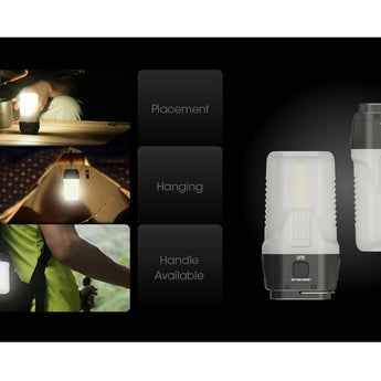 Nitecore LR70 USB-C Rechargeable LED Flashlight - 3000 Lumens - Luminus SST40 - Uses Built-in Li-ion Battery Pack