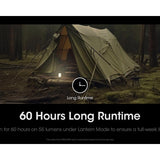 Nitecore LR70 USB-C Rechargeable LED Flashlight - 3000 Lumens - Luminus SST40 - Uses Built-in Li-ion Battery Pack