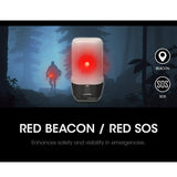 Nitecore LR70 USB-C Rechargeable LED Flashlight - 3000 Lumens - Luminus SST40 - Uses Built-in Li-ion Battery Pack