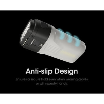 Nitecore LR70 USB-C Rechargeable LED Flashlight - 3000 Lumens - Luminus SST40 - Uses Built-in Li-ion Battery Pack