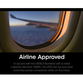 Nitecore LR70 USB-C Rechargeable LED Flashlight - 3000 Lumens - Luminus SST40 - Uses Built-in Li-ion Battery Pack