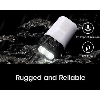 Nitecore LR70 USB-C Rechargeable LED Flashlight - 3000 Lumens - Luminus SST40 - Uses Built-in Li-ion Battery Pack