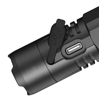 Nitecore Multitask Hybrid MH10 V2 USB-C Rechargeable Flashlight - CREE XP-L2 V6 LED - 1200 Lumens - Uses 1 x 21700 (Included) or 1 x 18650 or 2 x CR123As