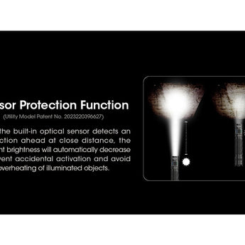 Nitecore MH12 Pro USB-C Rechargeable LED Flashlight - 3300 Lumens - Uhi 40 LED - Includes 1 x 21700