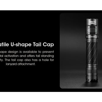 Nitecore MH12 Pro USB-C Rechargeable LED Flashlight - 3300 Lumens - Uhi 40 LED - Includes 1 x 21700