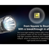 Nitecore MH12 Pro USB-C Rechargeable LED Flashlight - 3300 Lumens - Uhi 40 LED - Includes 1 x 21700