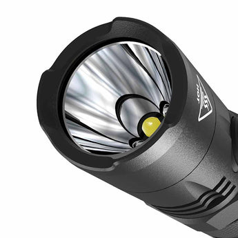 Nitecore Multitask Hybrid MH12 V2 USB-C Rechargeable Flashlight - CREE XP-L2 V6 LED - 1200 Lumens - Uses 1 x 21700 (Included) or 1 x 18650 or 2 x CR123As