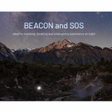 Nitecore MH15 USB-C Rechargeable Power Bank LED Flashlight - 2000 Lumens - Luminus SST40 - Uses Built-in 5000mAh Li-ion Battery Pack