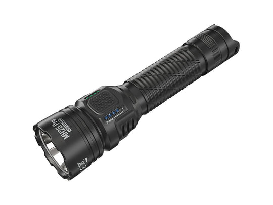 Nitecore MH25 Pro USB-C Rechargeable Ultra Long Range LED Flashlight - 3300 Lumens - NiteLab UHi 40 - Includes 1 x 21700