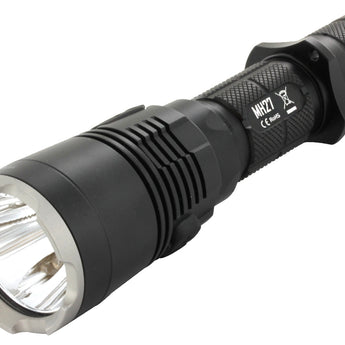 Nitecore MH27 1000 Lumen LED Flashlight Night Hunting Kit with GM02 Weapon Mount, RSW1 Pressure Switch, NFR40 Red Filter, NFG40 Green Filter - Fits Picatinny Railed Guns