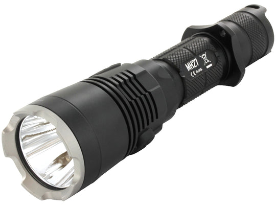Nitecore MH27 1000 Lumen LED Flashlight Night Hunting Kit with GM02 Weapon Mount, RSW1 Pressure Switch, NFR40 Red Filter, NFG40 Green Filter - Fits Picatinny Railed Guns