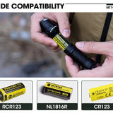 Nitecore Multitask MT1C Pro LED Flashlight - NiteLab UHi 20 - 1000 Lumens - Includes 1 x 18350 with Built-in USB-C Charging Port