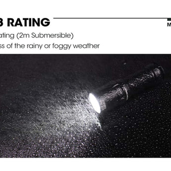 Nitecore Multitask MT1C Pro LED Flashlight - NiteLab UHi 20 - 1000 Lumens - Includes 1 x 18350 with Built-in USB-C Charging Port