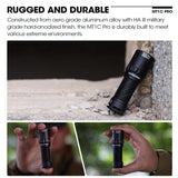 Nitecore Multitask MT1C Pro LED Flashlight - NiteLab UHi 20 - 1000 Lumens - Includes 1 x 18350 with Built-in USB-C Charging Port