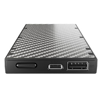 Nitecore NB10000 Quick Charge Dual-Output USB and USB-C Power Bank - 1 x 10000mAh Li-poly Battery Pack - Black or Silver