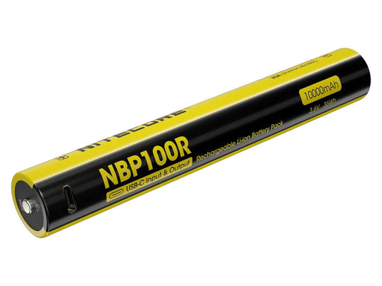 Nitecore NBP100R 10000mAh Li-ion Battery Pack for the MH40 Pro