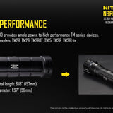 Nitecore NBP68HD 98Wh 3.7V High Performance Lithium Ion (Li-ion) Battery Pack for TM28, TM26, TM26GT, TM15, TM36, TM36 Lite, and TM38 Flashlights