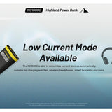 Nitecore NC10000 USB-C Highland Power Bank and Flashlight - 50 Lumens - 10000mAh