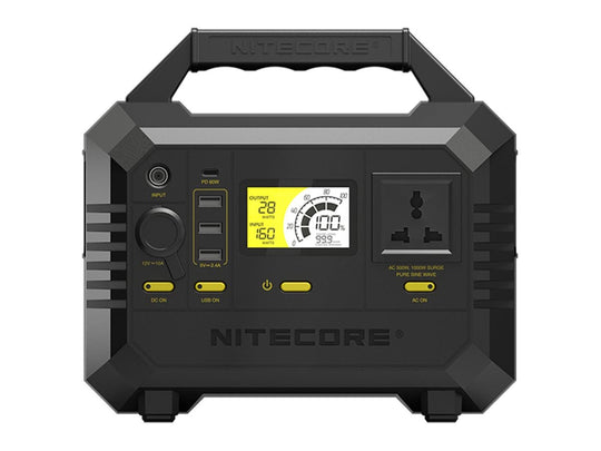 Nitecore NES500 Portable Outdoor Power Station - 518Wh - 144000mAh - Multiple Outputs