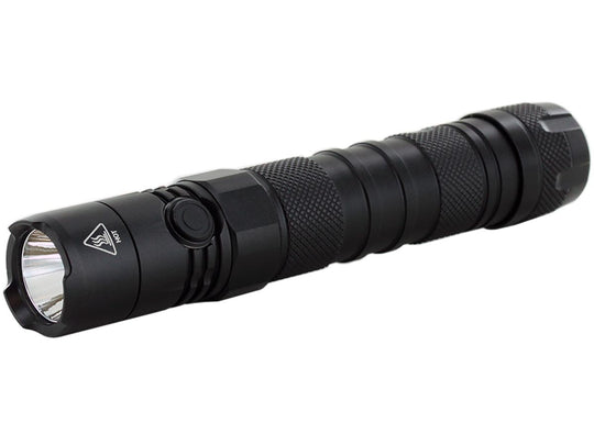 Nitecore New P12 Version Tactical LED Flashlight - CREE XP-L HD V6 - 1200 Lumens - Uses 1 x 21700 or 1 x 18650 or 2 x CR123A