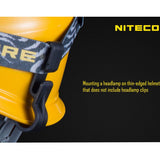 Nitecore NHC10 Helmet Clip - Comes in Various Quantities